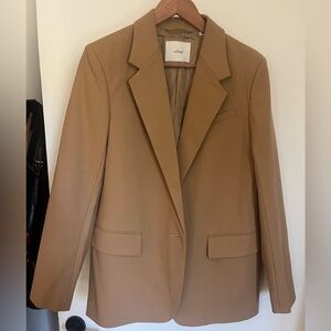 Aritzia Wilfred Camel Blazer